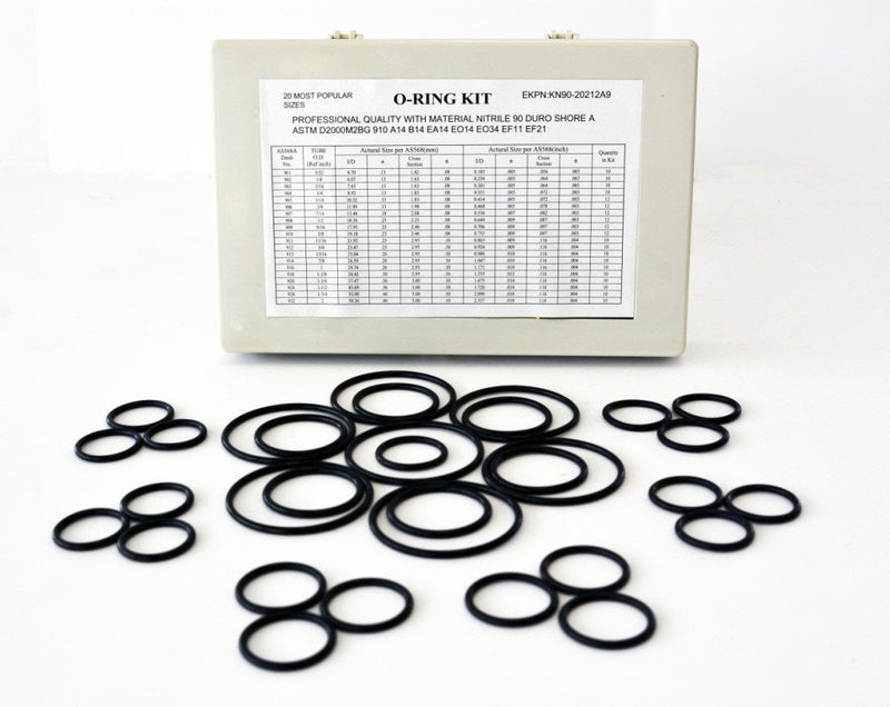 SWORDFISH 00300 212pc High Pressure O-Ring Assortment