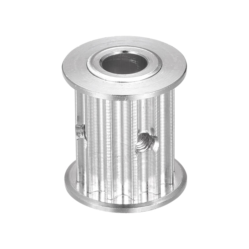 MECCANIXITY 5M 12Teeth Timing Pulley Synchronous Wheel Timing Belt Drive Without Step 5mm Pitch 8mm Bore for Belt, 3D Printer, CNC