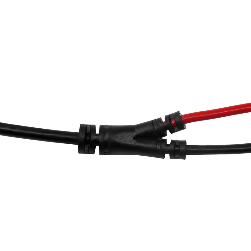 Amadget Coaxial Cable BNC Male to Dual 4mm Banana Plug Stackable Test Lead Probe for Oscilloscope 120CM