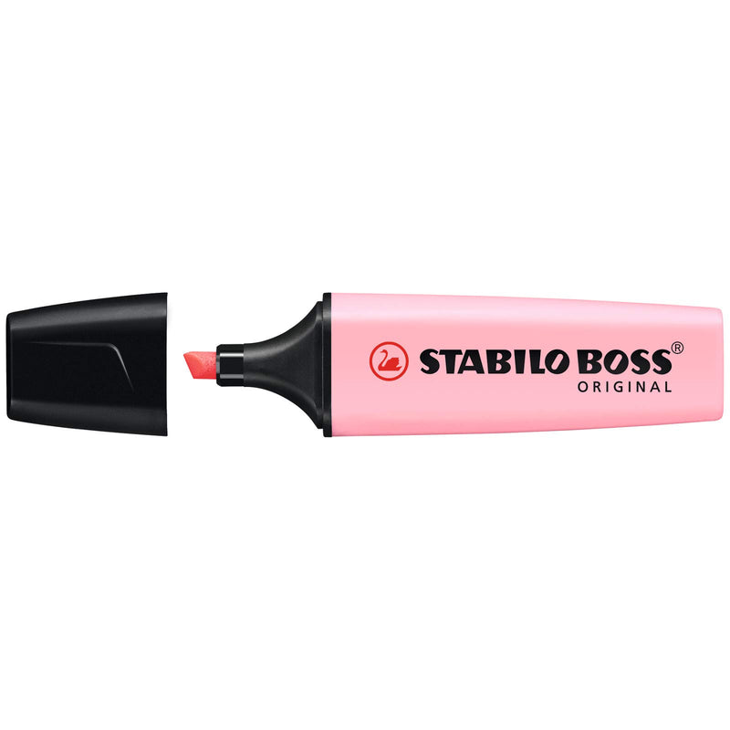 STABILO Boss Original Pastel Highlighter,Pink Blush Pink Blush