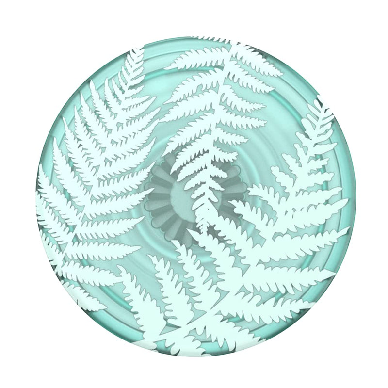 PopSockets: Plant-Based Phone Grip with Expanding Kickstand, Eco-Friendly Pop Socket for Phone - Translucent Fern