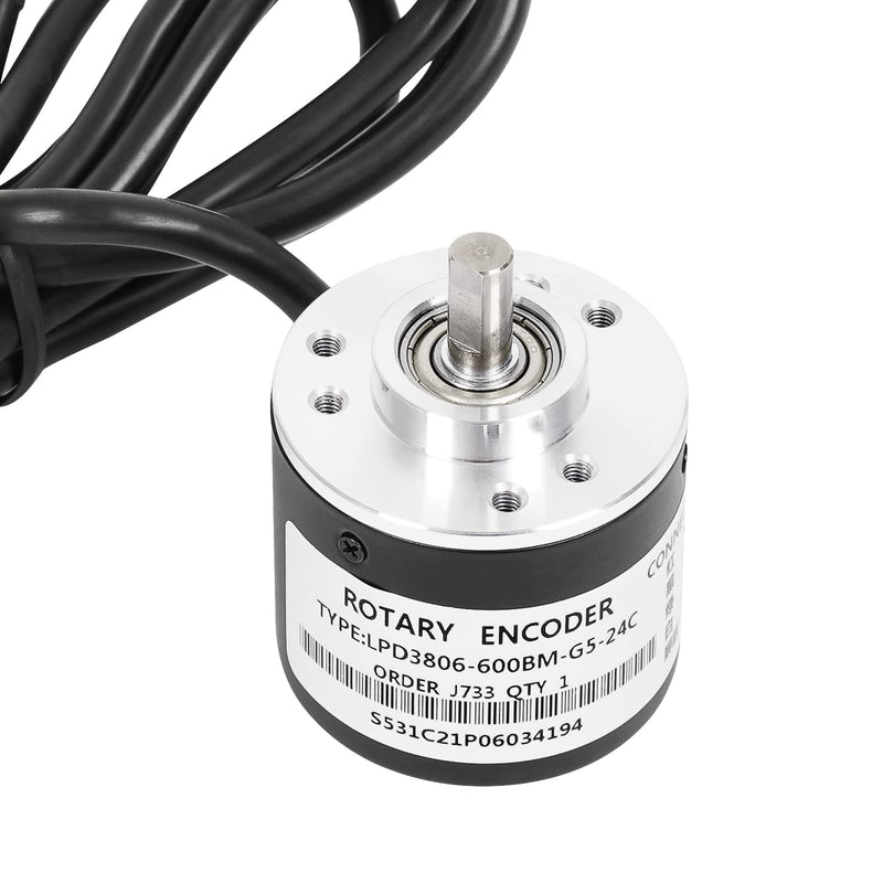 WISAMIC 600p/r Incremental Rotary Encoder Dc5-24v wide input voltage range 6mm axis