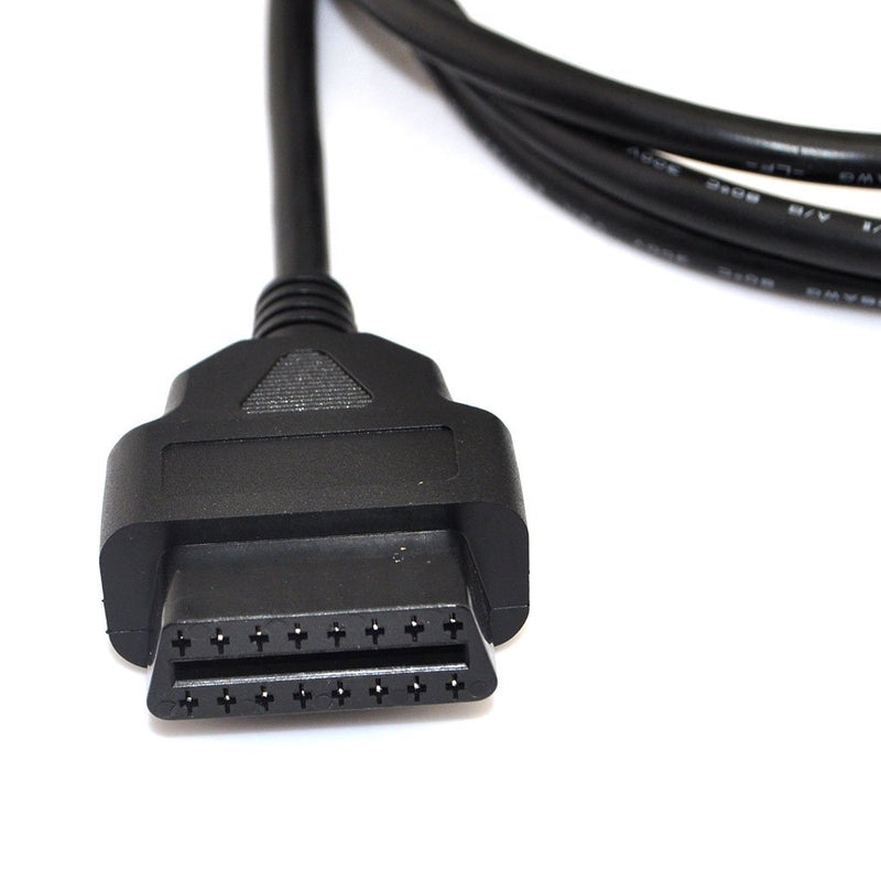 iKKEGOL 9.8ft 3M OBD 2 OBD II 16 Pin Car Male to Female Extension Cable Diagnostic Extender