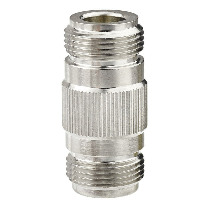 Eightwood 2pcs N Type Adapter N Female to N Female Barrel RF Coax Connector Coupler 50ohm for Ham Radio Antenna WiFi Antenna Router barrel adapter