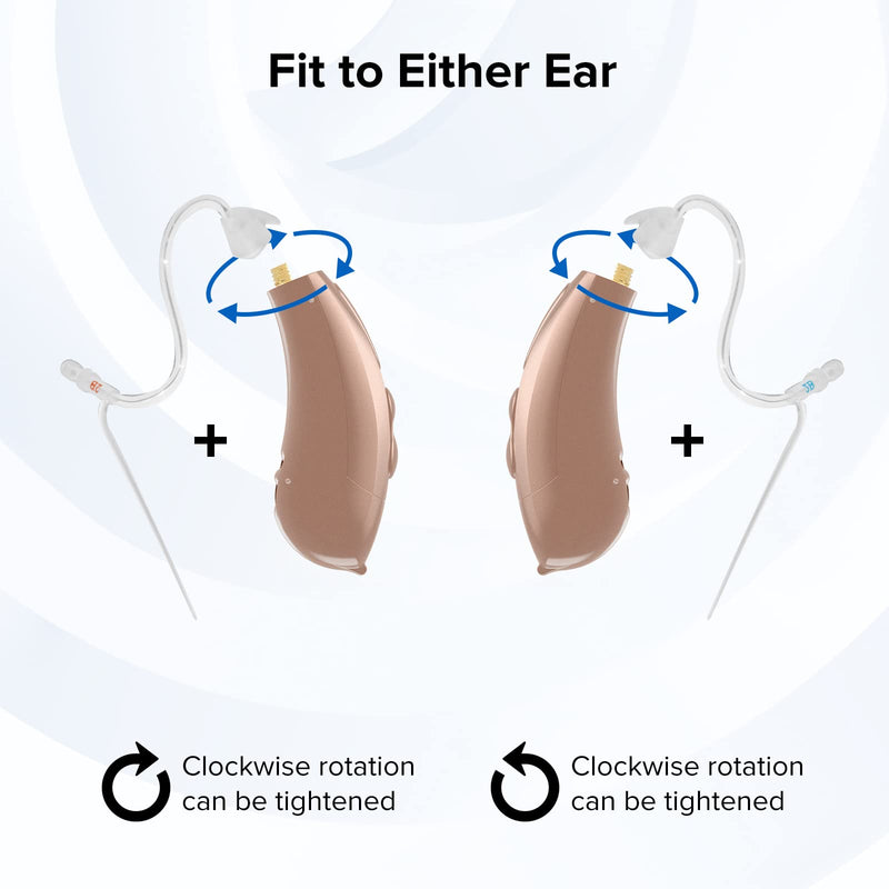 Hearing Aids, 16 Channel Digital Chip, High Fidelity Sound Quality, Noise Reduction, Feedback Cancellation, Ultra-Lightweight Hearing Amplifiers for Adults Hearing Loss (1 Pcs)