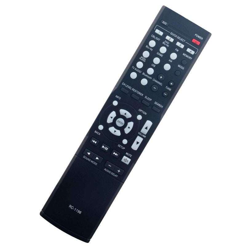 RC-1196 Replaced Remote Control Fit for Denon AV Receiver AVR-X510BT AVR-S510BT AVR-S500BT AVR-X520BT RC1196