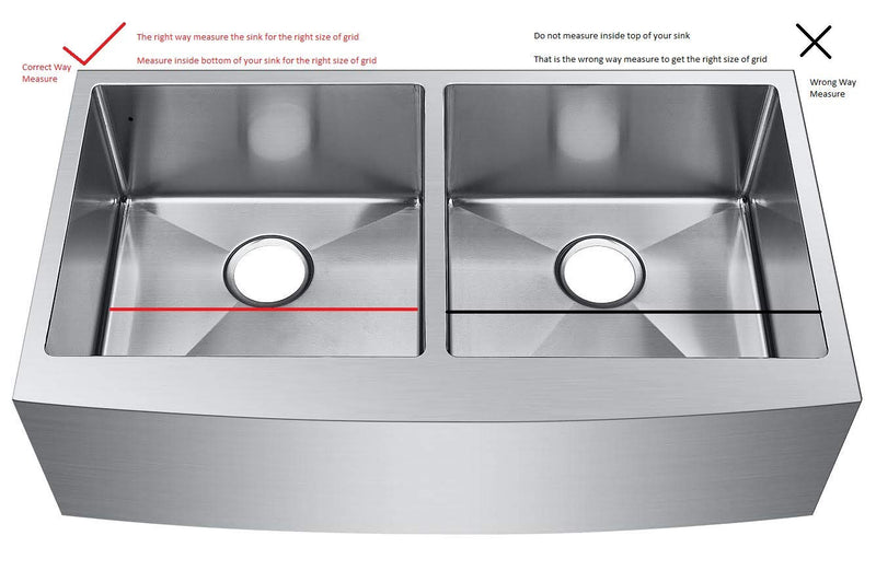 Starstar Sinks Protector Stainless Steel Kitchen Sink Bottom Grid, Rack (11.25 x 8.25) 11.25 x 8.25