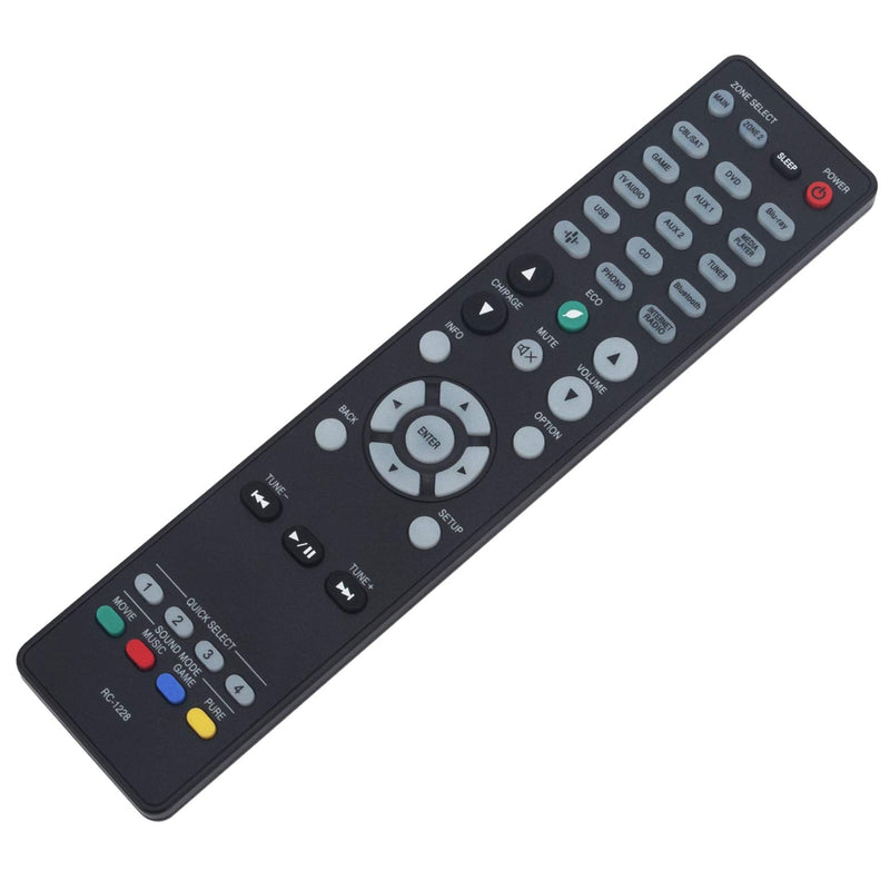 RC-1228 Replacement Remote Control fit for Denon AV Receiver AVR-X2300W AVR-X3300W AVR-X2400H AVR-X5200W AVR-S730H AVR-S930H AVR-X2200W AVR-X3400H AVR-X3200W AVR-S950H AVR-S920W AVR-S910W AVR-X1300W