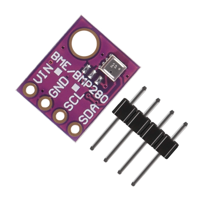 ACEIRMC BME280 Digital 5V Temperature Humidity Sensor Atmospheric Barometric Pressure Board IIC I2C Breakout for Arduino (Pack of 4)