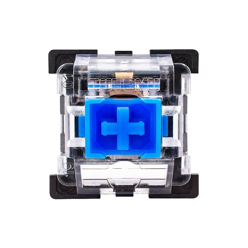 OUTEMU (Gaote) Blue Switch 3 Pin Keyswitch DIY Replaceable Switches for Mechanical Gaming Keyboard (20 PCS) (Blue)
