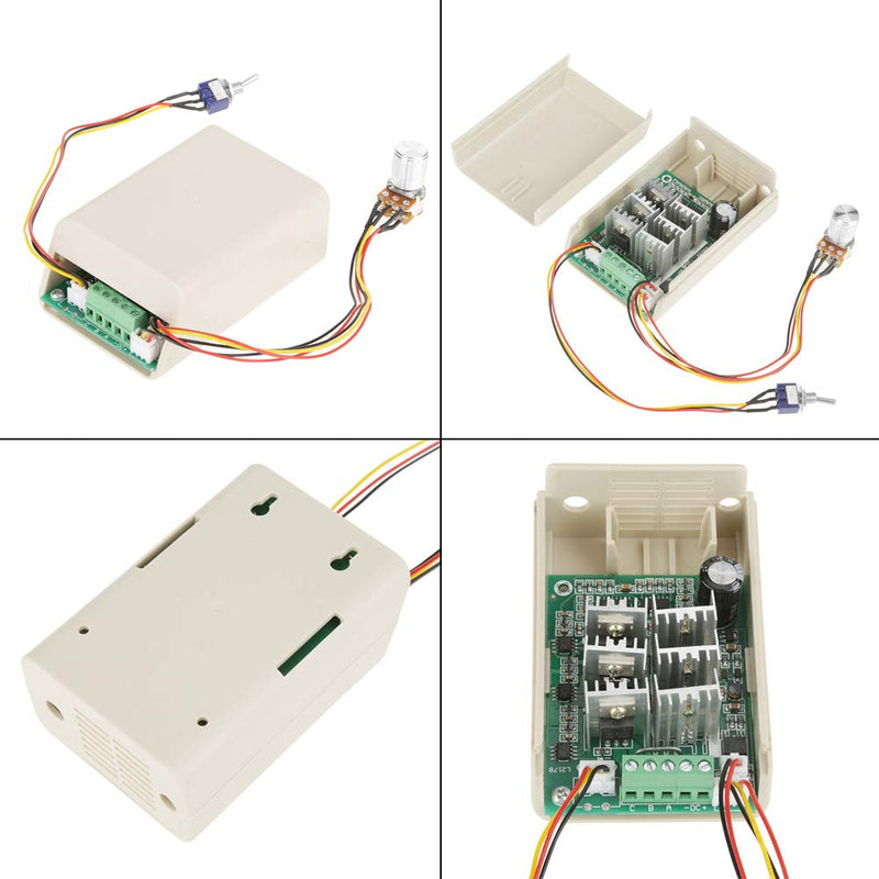 Yinhing Motor Controller, Sensorless Controller 5-36V BLDC Three Phase Sensorless Brushless Without Hall Motor Controller