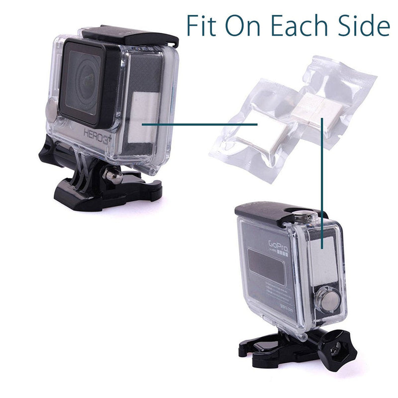 Anti Fog Inserts 24 pcs - Reusable Moisture Absorbing Strips - Humidity Removing Defogger for Underwater Dive Housings | Gopro Hero | SJ4000 SJ5000 | Sony Action Camera