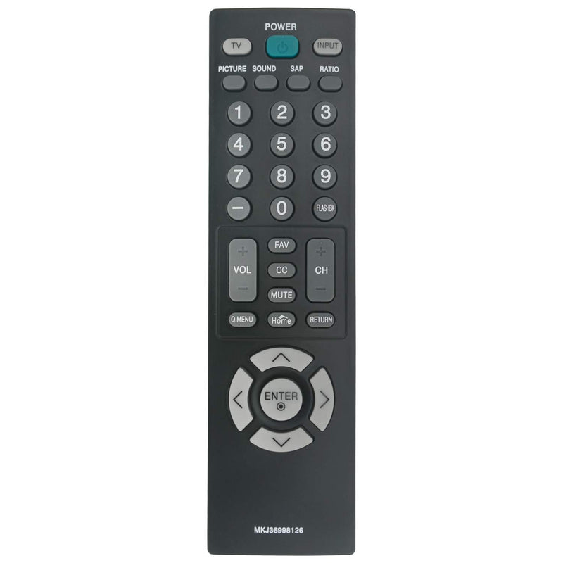 New MKJ36998126 Replace Remote Control fit for LG LED LCD TV 32LV2400 32LV2400UA 32LV2400-UA 42LV4400 42LV4400UA 42LV4400-UA 47LV4400 47LV4400UA 47LV4400-UA 55LV4400 55LV4400UA 55LV4400-UA