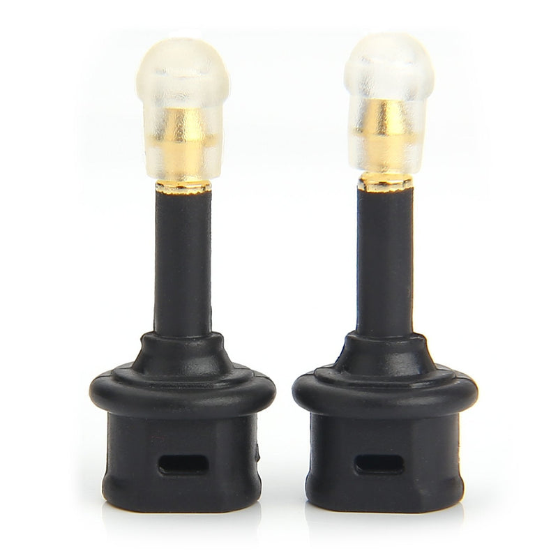 Digital Fiber Optic Toslink to 3.5mm Jack (Mini Toslink) Plug Adaptor Digital Optical for Audio (2Pack)