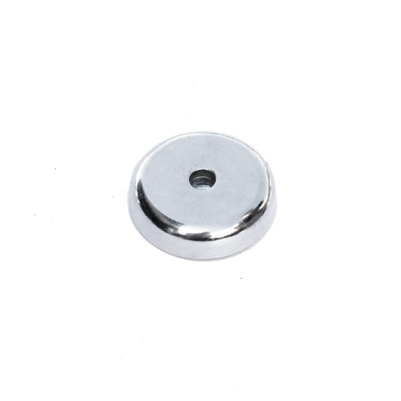 2Pc Neodymium Cup Magnets 90 lbs Pull 1.26" Dia Screw Included