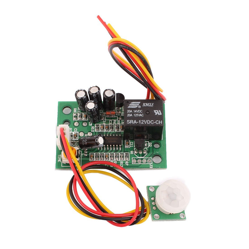 uxcell 12V DC Human Body Motion Sensor Module Switch Board Infrared Sensor