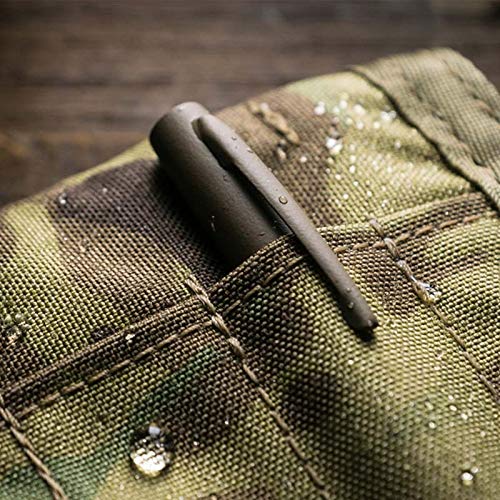 Rite in the Rain All-Weather Flat Dark Earth Metal Clicker Pen - Black Ink (No. FDE97)