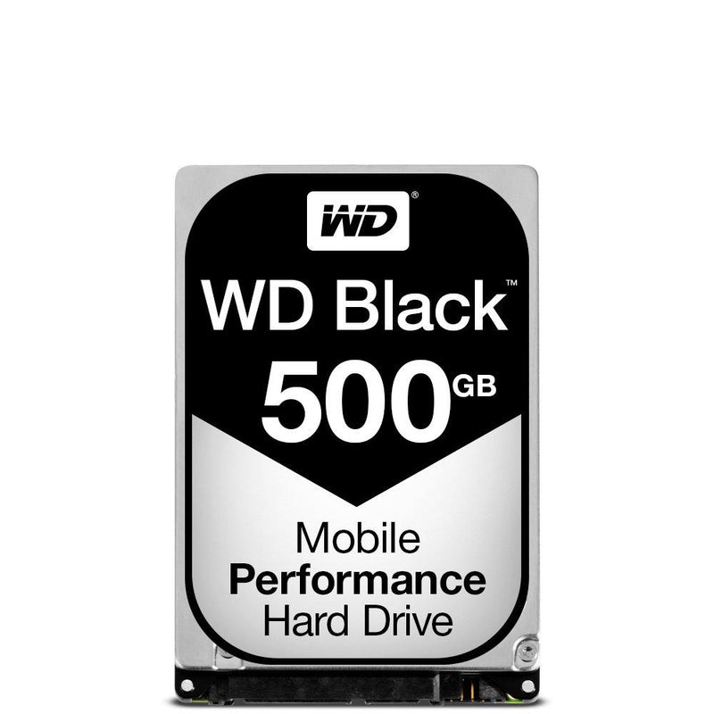 Western Digital 500GB WD Black Performance Mobile Hard Drive - 7200 RPM Class, SATA 6 Gb/s, , 32 MB Cache, 2.5" - WD5000LPLX