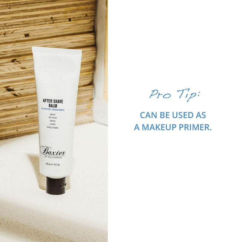 Baxter of California Men's After Shave Balm for Men | Cooling Sensation | 4 fl. Oz