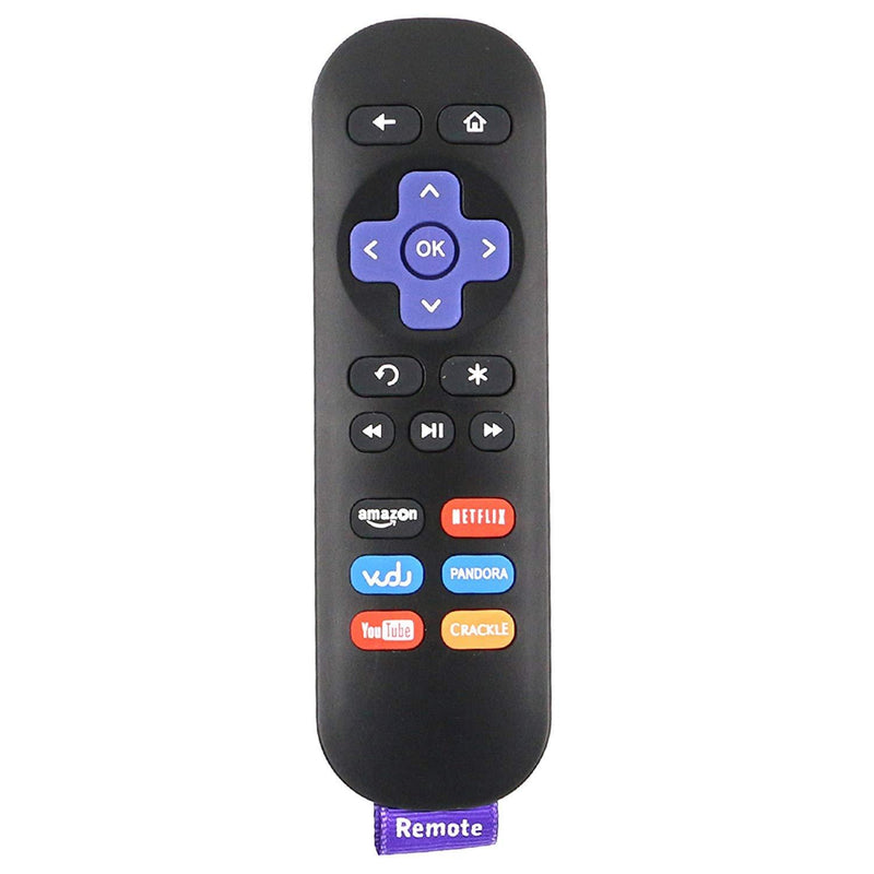 New Remote Control Replacement for Roku 1 2 3 4 LT HD XD XS Streaming Player with YouTube Netflix Crackle Vudu Keys