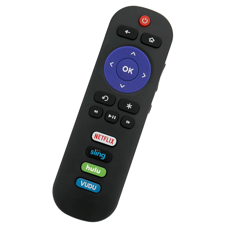 RC280 Replacement Remote Applicable for TCL Roku TV with Netflix Sling Hulu Vudu Key 55UP120 32S4610R 50FS3750 32FS3700 32FS4610R 32S800 32S850 32S3850 48FS3700 55FS3700 65S405 43S405 49S405 40S3800