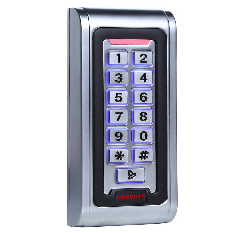 UHPPOTE Waterproof IP68 Metal Case Stand-Alone Access Control Keypad with Wiegand 26 bit Interface for 125khz RFID Card