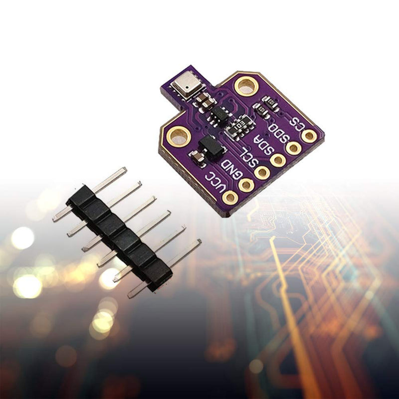 KOOBOOK 1Pcs BME680 Temperature, Humidity, Pressure and Gas Sensor Breakout Board Module 3.3V/5V for Arduino Raspberry Pi