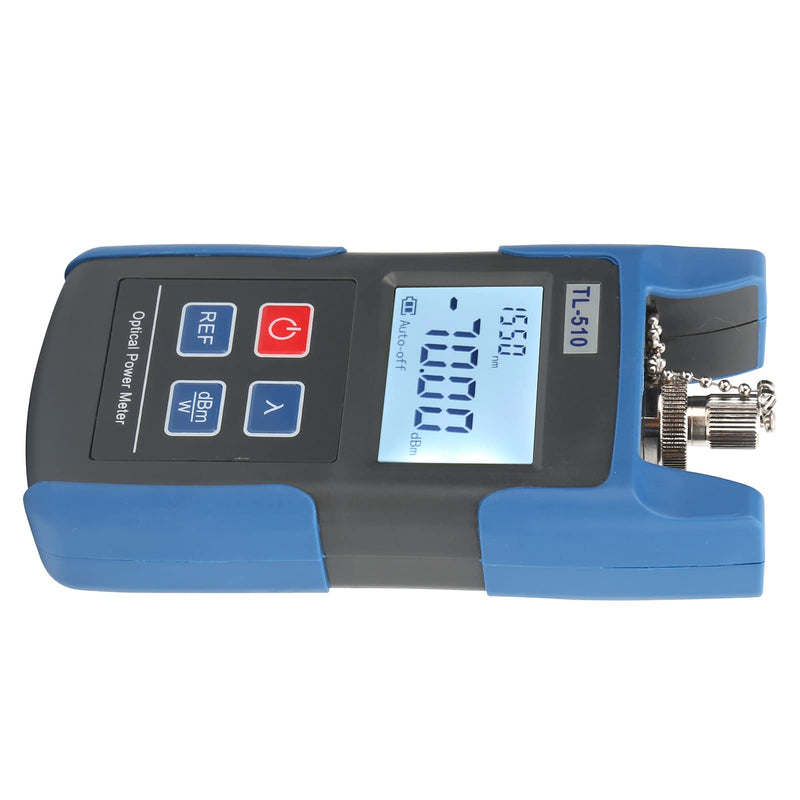 Optical Tester, TL510 Portable Optical Power Meter, High Precision Optical Power Detector Meter - 70~+10DBm