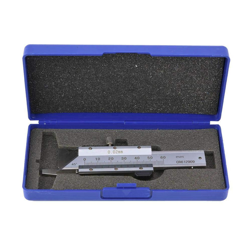 Chamfer Gage Ruler, 0-50mm Chamfered Vernier Caliper, Stainless Steel Chamfering Ruler for Mechanical Manufacturing, Glass Processing and Other Fields