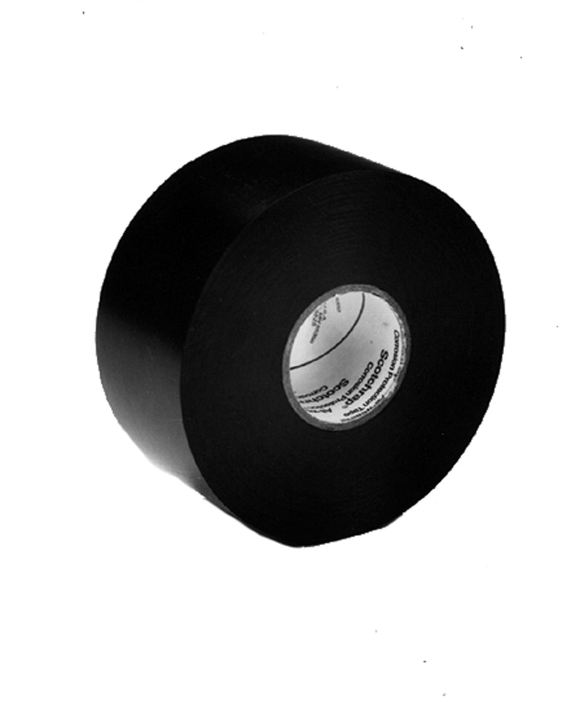 3M 80014000469 Scotchrap Vinyl Corrosion Protection Tape 50, Unprinted, 1 in x 100 ft, Black, 1 roll/Carton