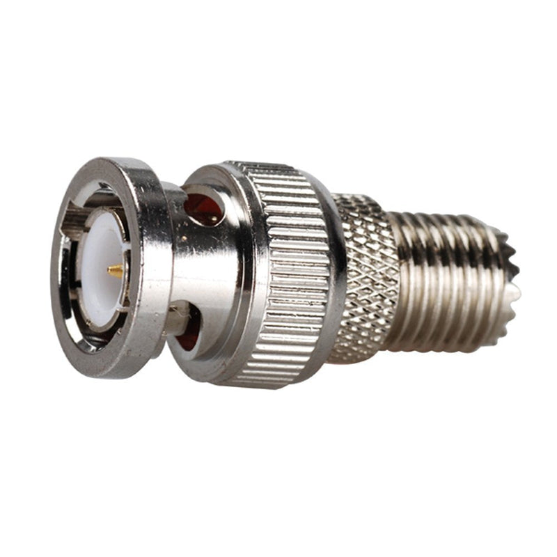 DHT Electronics RF coaxial coax adapter BNC male to MINI-UHF female connector