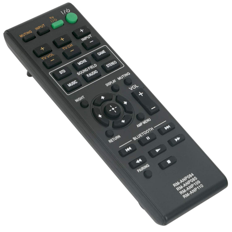 New RM-ANP109 Replaced Remote fit for Sony Audio Vidio System HT-CT260 SA-CT260 HT-CT260C HT-CT260H HT-CT260HP SA-CT260H SA-WCT260H RM-ANP084 HT-CT260 HT-CT260W Home Theater Sound RM-ANP084