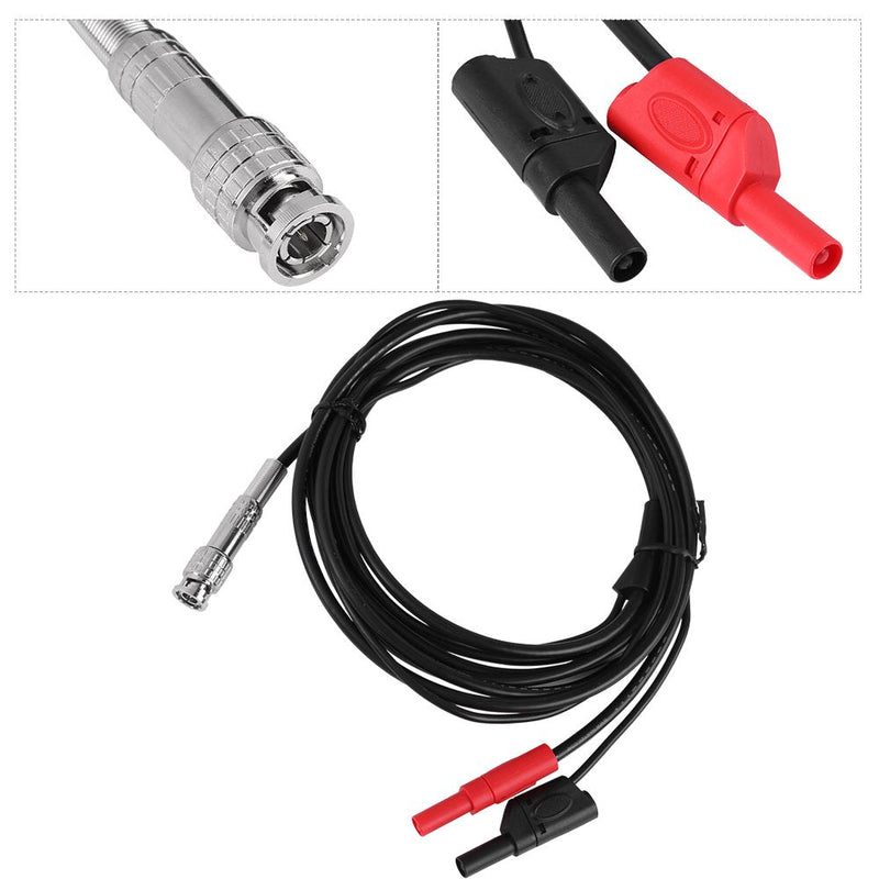 YWBL-WH HT30A 3M High Performance Car Test Cable BNC to Banana Head Adapter Cable Input Resistance 50Ω