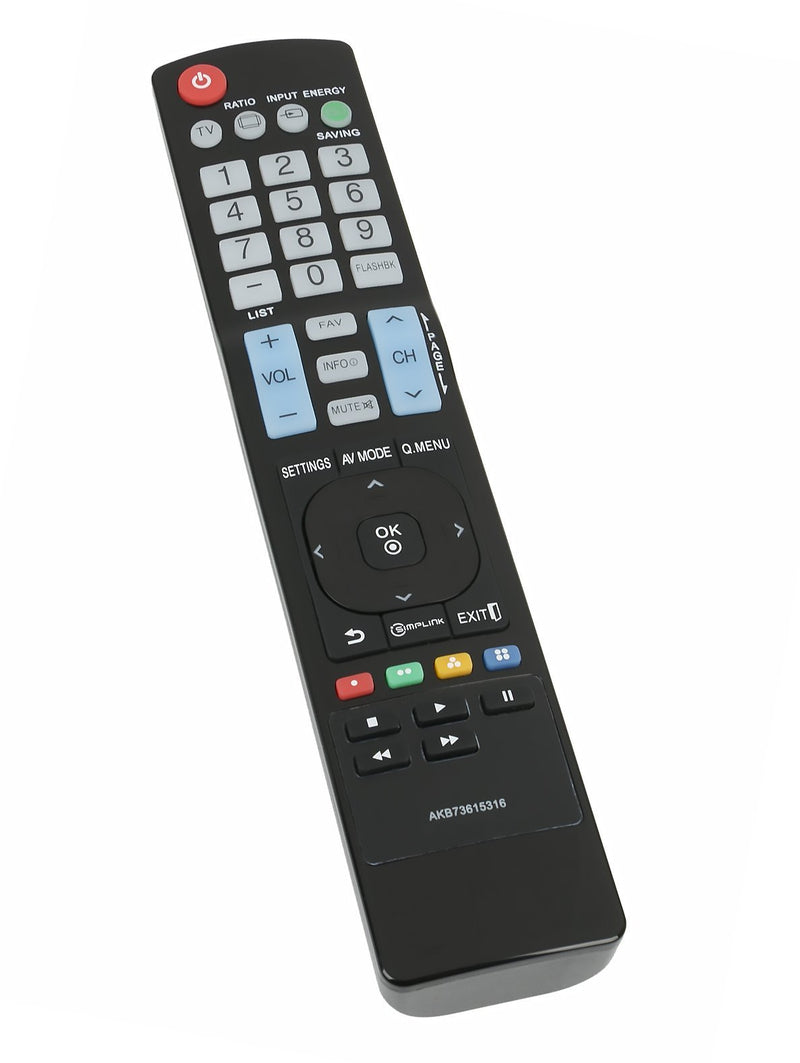 New AKB73615316 Replace Remote for LG TV 32LS5600 37LS5600 42LS5600 47LS5600 47LS4600-UA 60PA5500-UA 47LS460LS4600 50PA5500 50PA6500 55LS4600 55LS5600 50PA4500 50PA4510 50PA400 42PA4900 52PA4900
