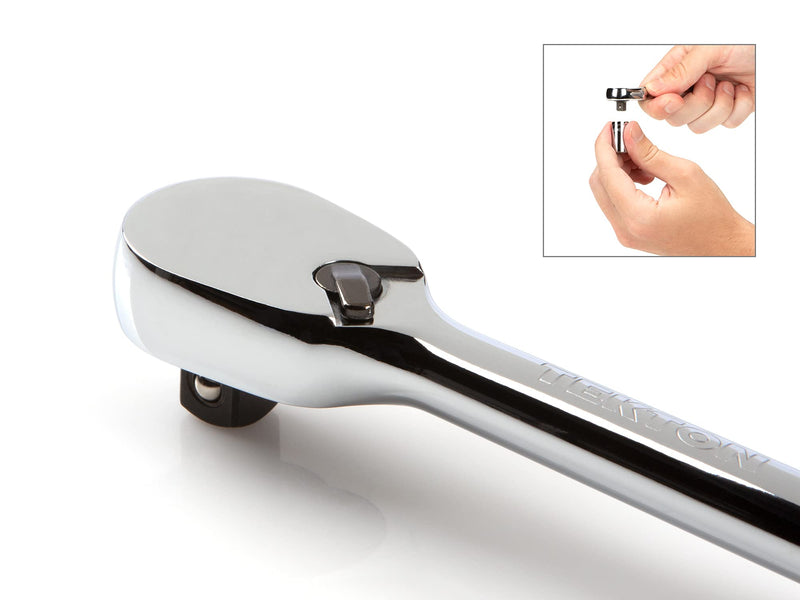 TEKTON 1/4 Inch Drive x 6 Inch Ratchet | SRH01006 Non-Quick-Release