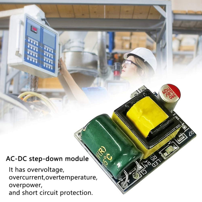 AC DC Switching Power Supply Module, 2PCS AC 220V to DC 5V Micro Volume Isolated Switching Power Supply Board Isolated Regulated Power Supply Module