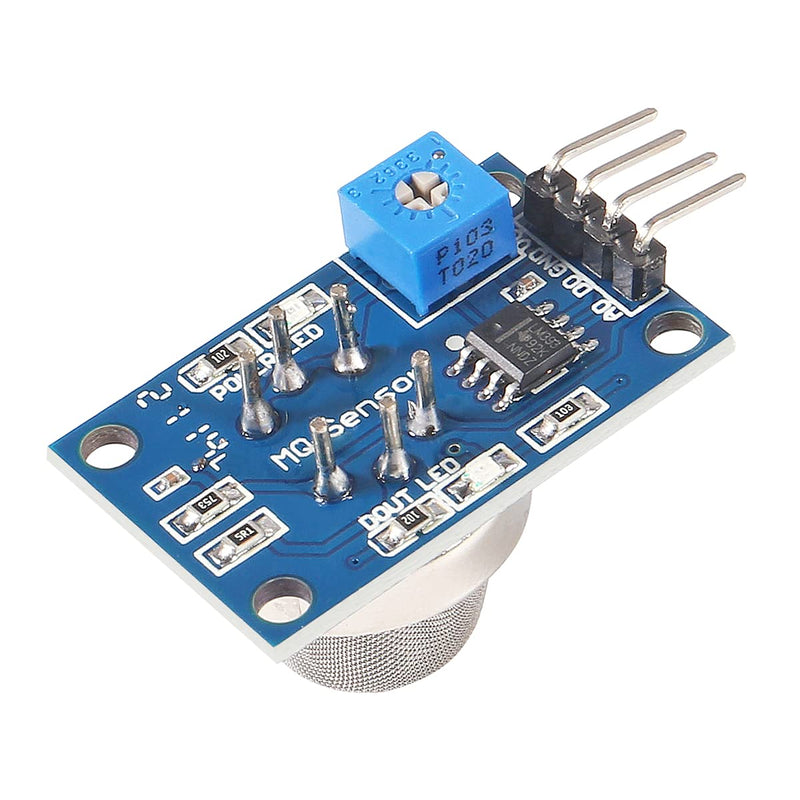ACEIRMC 5pcs MQ5 MQ-5 Methane Natural Gas Sensor Shield Liquefied Electronic Detector Module for Arduino Raspberry Pi ESP8266 MQ5 5V DC (MQ-5)