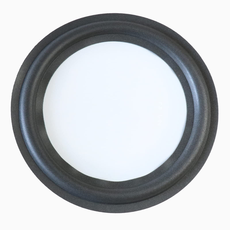 SPATHIPHYLLUM Rubber Ring 2PCS 6.5Inch Black Speaker Rubber Foam Edge Surround Rings Repair Kit for Speaker Repair or DIY
