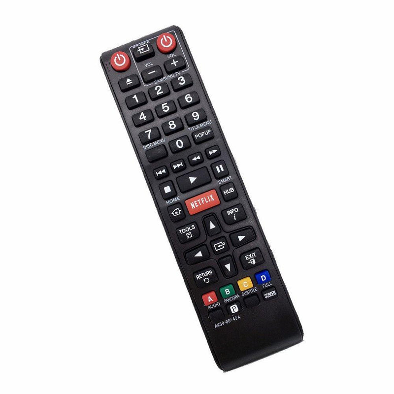 Replace AK59-00145A Remote Control for Samsung Blu-Ray DVD Player BDE5700 BD-E5700 BD-E5700/ZA BDE5700ZA BD-E5700ZA BDE5900 BD-E5900 BD-E5900/ZA BDE5900ZA BD-E5900ZA BD-E6000