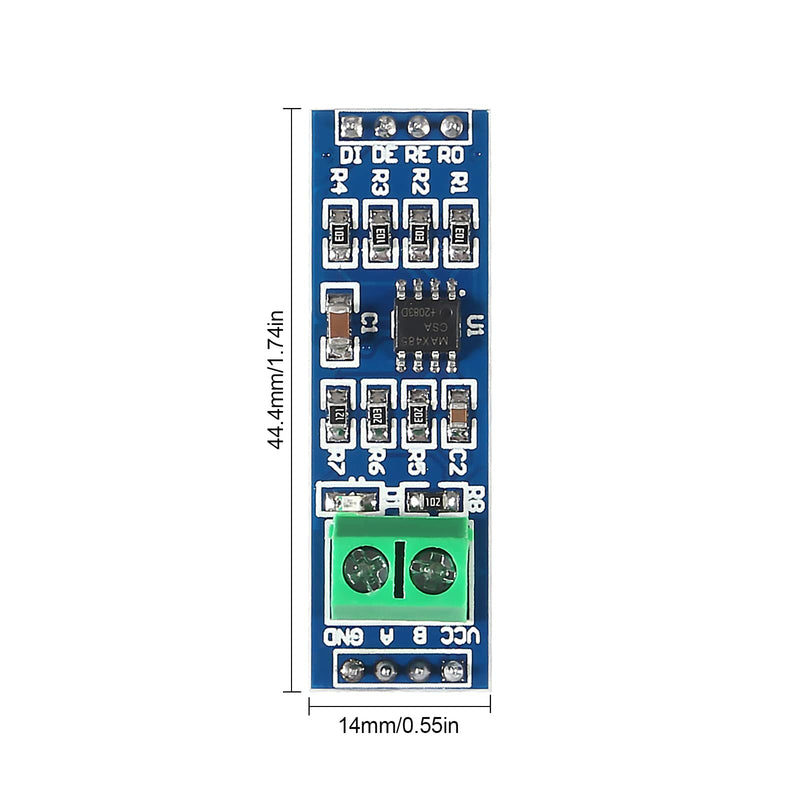 Alinan 15pcs MAX485 RS485 Transceiver Module TTL UART Serial to RS-485 MCU Development Board