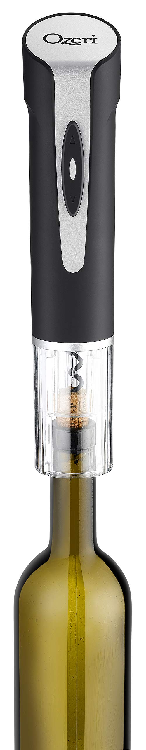 Ozeri Prestige II Cordless Electric Bottle Foil Cutter Wine Opener, One Size, Black