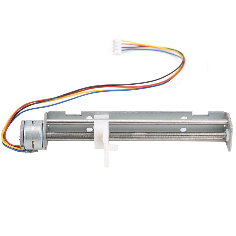 Electric Linear Guide Rail Motion Slide Actuator Module 80mm Stroke Driven by 2Phase 4Wire Stepper Motor for DIY CNC Linear Position Kit Engraving Machine