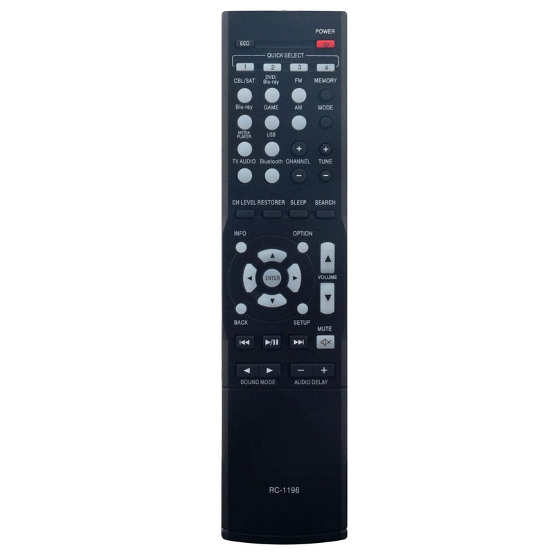 RC-1196 Replacement Remote Control fit for Denon AV Receiver AVR-X510BT AVR-S500BT AVR-X520BT AVR-S510BT