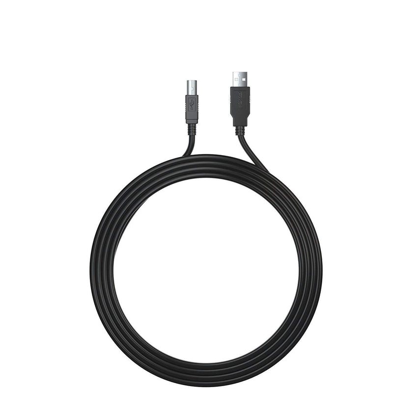 6 Ft Long USB-Printer-Cable 2.0 for HP OfficeJet Laserjet Envy; Canon Pixma; Epson Workforce Stylus Expression Home; Brother; Silhouette Cameo; Dell Scanner Fax High Speed Cord 2.0 (1.8 Meters)