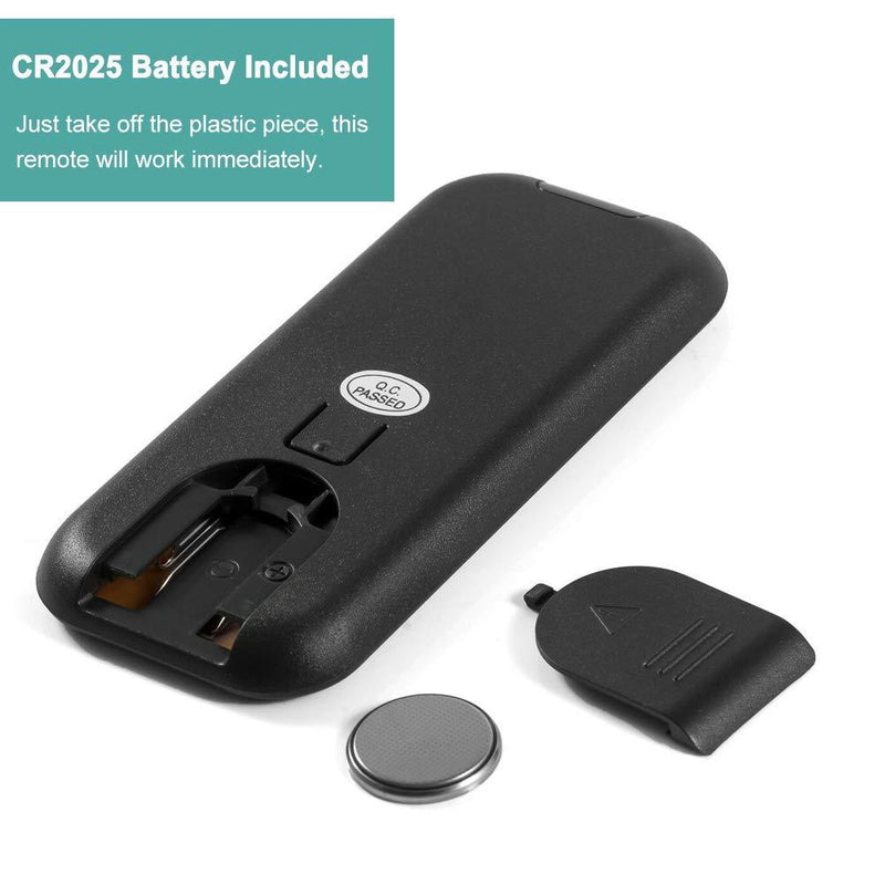 Replacement Remote Control for Bose Solo 5 10 15 Sound Bar, Replace for Bose Solo Cinemate Series II IIGS 1SR 10 & 15 Remote with CR2025 Battery