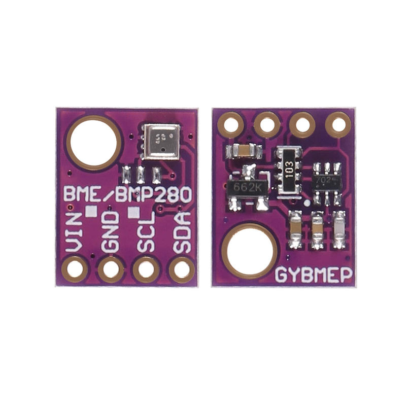 ACEIRMC BME280 Digital 5V Temperature Humidity Sensor Atmospheric Barometric Pressure Board IIC I2C Breakout for Arduino (Pack of 4)
