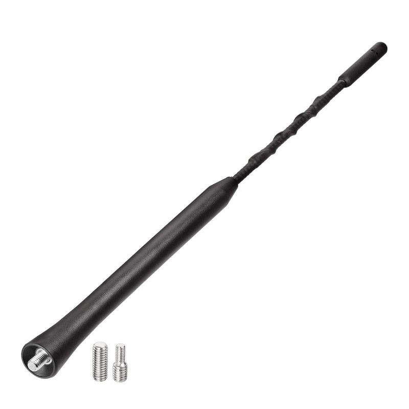 Bingfu Universal Vehicle Roof Mount Rubber Antenna Mast 10 inch Flexible Car Antenna Replacement Compatible with Toyota Honda Chevrolet Nissan Ford Jeep Subaru GMC