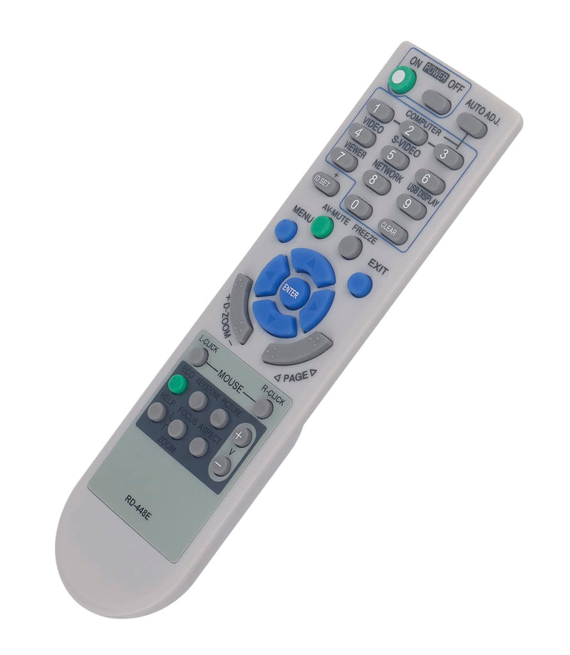 RD-448E 7N900923 Replace Remote Control fit for NEC Portable Projector NP-V260 NP-V300X NP-V300W NP-V260X NP-V260-R NP-V260X-R NP-V300X-R NP-V300W-R V230X V260 V260W V260X V300W V300X V260R NP-V230X