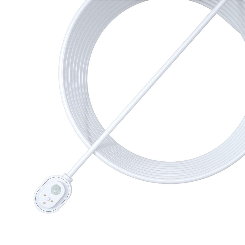 Arlo Certified Accessory - Outdoor Magnetic Charging Cable - 25 ft, Weather Resistant Connector, Compatible with Arlo Ultra, Ultra 2, Pro 3, Pro 4 and Pro 3 Floodlight Cameras, White - VMA5600C