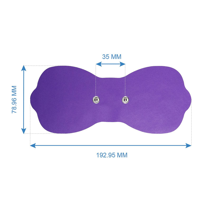 Tens Unit Wireless Electrode Pads, MASTOGO Replacement Electrode Pads with Standard 3.5mm Snap-on Connectors(4PCS/Set)